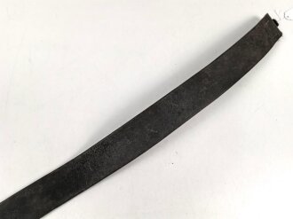 Heer, Koppelriemen für Mannschaften mit Leichtmetallgegenhalt. Kammerstück von 1937, Gesamtlänge 96cm