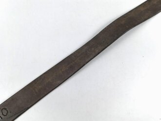 Heer, Koppelriemen für Mannschaften mit Leichtmetallgegenhalt. Kammerstück von 1937, Gesamtlänge 96cm