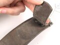 Heer, Koppelriemen für Mannschaften mit Leichtmetallgegenhalt. Kammerstück von 1937, Gesamtlänge 96cm