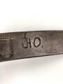 Heer, Koppelriemen für Mannschaften mit Leichtmetallgegenhalt. Kammerstück von 1937, Gesamtlänge 96cm
