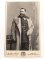 Hartkartonfoto eines Veteranen wohl 1870. Maße 6 x 10,5cm