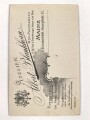 Hartkartonfoto eines Veteranen wohl 1870. Maße 6 x 10,5cm