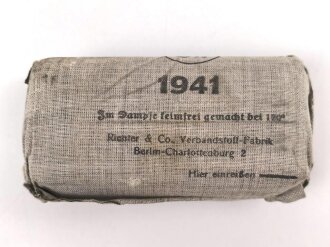 Verbandpäckchen Wehrmacht, grosses Modell 1941