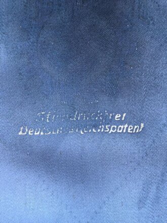 Deutsche Arbeitsfront Schirmmütze. getragenes Stück, guter Gesamtzustand, im Schweißband reste des RZM Etikettes. Kopfgrösse 56