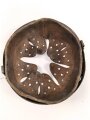 Stahlhelm Innenfutter Wehrmacht Modell 1940. Glockengrösse 64  für Kopfgrösse 56, datiert 1942