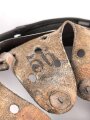 Stahlhelm Innenfutter Wehrmacht Modell 1940. Glockengrösse 64  für Kopfgrösse 56, datiert 1942
