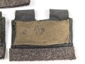 Ehemaliger Ostblock, drei Polster für Stahlhelm Innenfutter