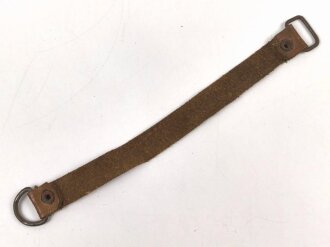 Teil eines Kinnriemen für Tropenhelm der Wehrmacht