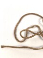 Zugband für ein Stahlhelm Innenfutter der Wehrmacht. UV Negativ, Gesamtlänge 57cm