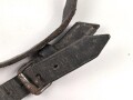 Stahlhelm Kinnriemen zum festnähen am Innenfutter, gebraucht
