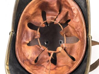 Feuerwehr Lederhelm in sehr gutem Zustand