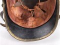 Feuerwehr Lederhelm in sehr gutem Zustand