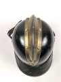 Feuerwehr Lederhelm in sehr gutem Zustand