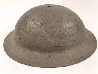 U.S. Army WWII, Stahlhelmglocke. Originallack, guter Zustand