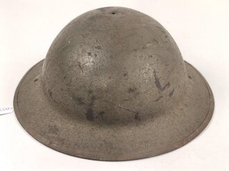 U.S. Army WWII, Stahlhelmglocke. Originallack, guter Zustand