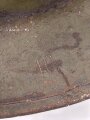U.S. Army WWII, Stahlhelmglocke. Originallack, guter Zustand