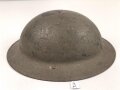 U.S. Army WWII, Stahlhelmglocke. Originallack, guter Zustand