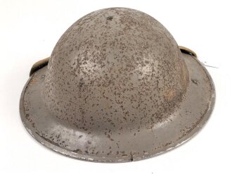 Großbritannien, Stahlhelm in gutem Gesamtzustand, keinerlei Stempelung erkennbar