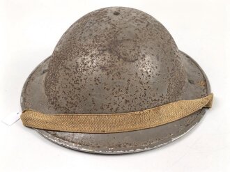 Großbritannien, Stahlhelm in gutem Gesamtzustand, keinerlei Stempelung erkennbar