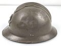 Frankreich 2. Weltkrieg, Stahlhelm Modell 1926, datiert 1944, Hersteller aus Marseille. Originallack, guter Gesamtzustand