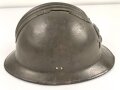 Frankreich 2. Weltkrieg, Stahlhelm Modell 1926, datiert 1944, Hersteller aus Marseille. Originallack, guter Gesamtzustand
