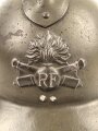 Frankreich 2. Weltkrieg, Stahlhelm Modell 1926, datiert 1944, Hersteller aus Marseille. Originallack, guter Gesamtzustand
