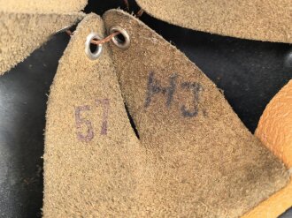 Tschechoslowakei,  Stahlhelmglocke der Wehrmacht, weiterverfwendet bei der Feuerwehr in der Nachkriegszeit. Hersteller SE64