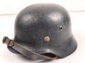 Tschechoslowakei,  Stahlhelmglocke der Wehrmacht, weiterverfwendet bei der Feuerwehr in der Nachkriegszeit. Hersteller SE64