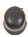 Tschechoslowakei,  Stahlhelmglocke der Wehrmacht, weiterverfwendet bei der Feuerwehr in der Nachkriegszeit. Hersteller SE64