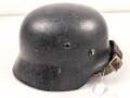 Tschechoslowakei,  Stahlhelmglocke der Wehrmacht, weiterverfwendet bei der Feuerwehr in der Nachkriegszeit. Hersteller SE64