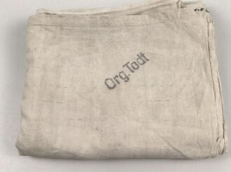 Organisation Todt, Bettlaken 125 x 215cm