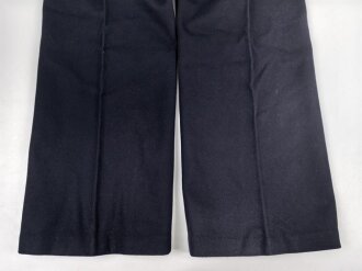 Kriegsmarine, blaue Klapphose für Mannschaften.  Guter Zustand, ein Mottenloch