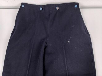 Kriegsmarine, blaue Klapphose für Mannschaften....