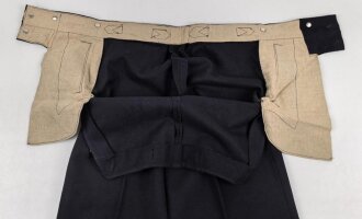 Kriegsmarine, blaue Klapphose für Mannschaften.  Guter Zustand, ein Mottenloch