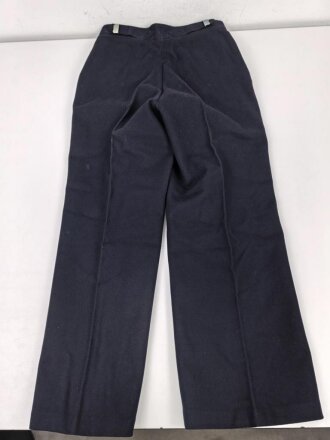 Kriegsmarine, blaue Klapphose für Mannschaften.  Guter Zustand, ein Mottenloch
