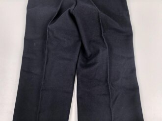 Kriegsmarine, blaue Klapphose für Mannschaften.  Guter Zustand, ein Mottenloch