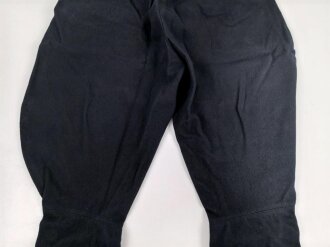 Deutsche Arbeitsfront DAF, dunkelblaue Stiefelhose für Offiziere. Guter Zustand