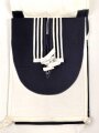Kriegsmarine Hemdenkragen, so zum blauen Hemd und auf Befehl auch zum Arbeitshemd getragen. Original zusammengelegtes Kammerstück