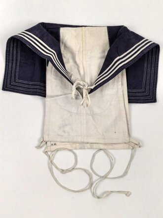 Kriegsmarine Hemdenkragen, so zum blauen Hemd und auf...