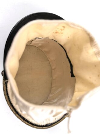 Österreich k.u.k. , Kappe für Offiziere als Miniatur. Sehr guter Zustand, Gesamthöhe 8cm