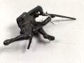 Österreich k.u.k. , schwere , plastische Darstellung eines Infanteristen. Gesamthöhe etwa 9cm, ohne Sockel
