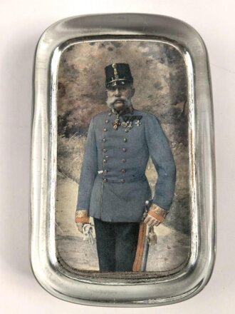 Österreich k.u.k. , Briefbeschwerer aus Glas mit...