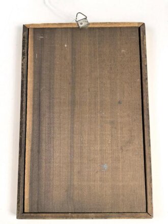 Österreich k.u.k. , plastische Darstellung eines Infanteristen im 1. Weltkrieg, Maße des Rahme 16 x 24,5cm