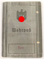 Wehrpaß Heer, eingestellt am 1.10.1934 bei Kommando der Schutzpolizei Düsseldorf