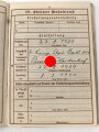 Wehrpaß Zweitschrift Heer, eingestellt am 27.8.1939 bei 2. Komp. Bau Batl.111 Breslau