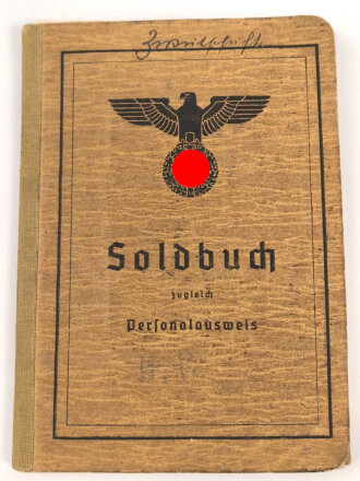 Soldbuch Zweitschrift,  Heer, ausgestellt 18.5.1945