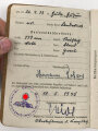 Soldbuch Zweitschrift,  Heer, ausgestellt 18.5.1945