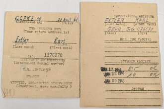 Soldbuch Luftwaffe,  ausgestellt 4.9.1944 bei Flak Ersatz Abteilung 45 Rottweil / Neckar.