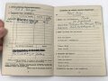 Soldbuch Luftwaffe,  ausgestellt 4.9.1944 bei Flak Ersatz Abteilung 45 Rottweil / Neckar.