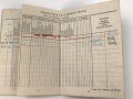 Soldbuch Luftwaffe,  ausgestellt 4.9.1944 bei Flak Ersatz Abteilung 45 Rottweil / Neckar.